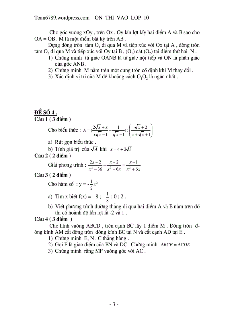 image for page 100 đề thi tuyển vào lớp 10