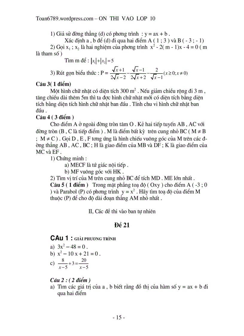 image for page 100 đề thi tuyển vào lớp 10