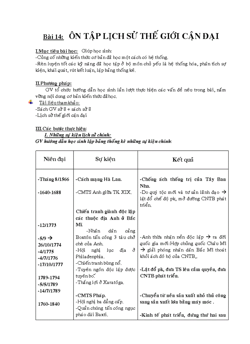 image for page Bài 14 sử 8