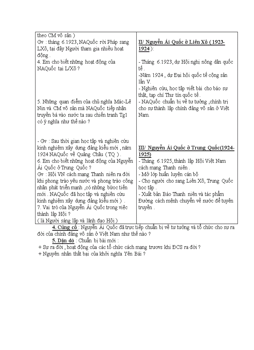 image for page Bộ giáo án Lịch sử 9