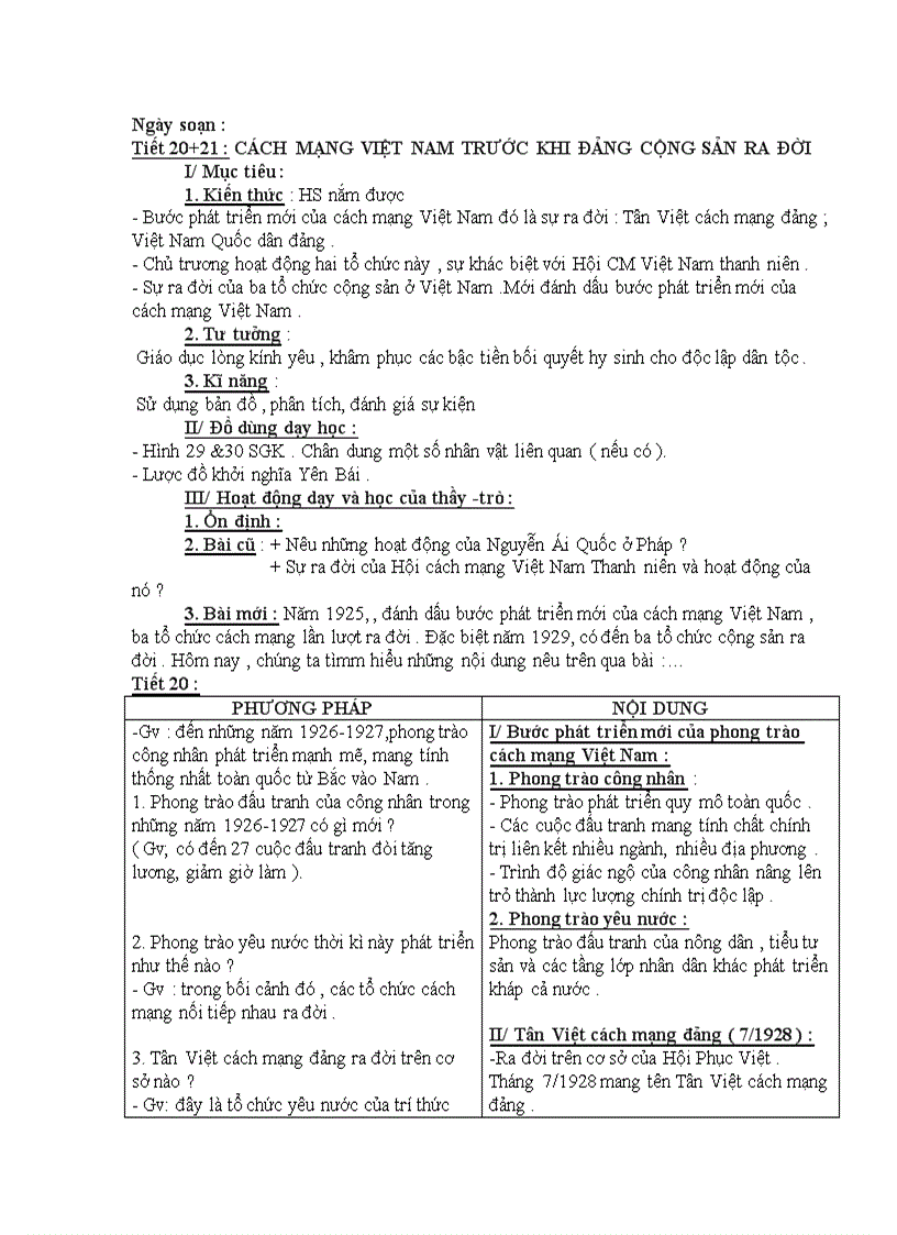 image for page Bộ giáo án Lịch sử 9