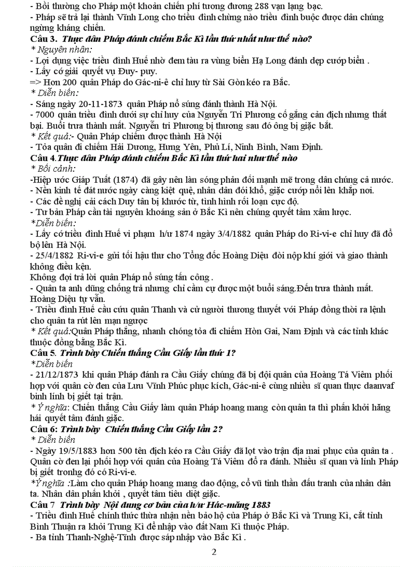 image for page Đề cương ôn tập môn lịch sử 8 kì 2