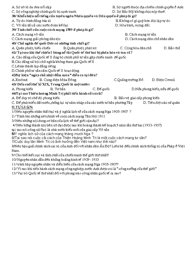 image for page Đề cương ôn tập sử 8 09 10