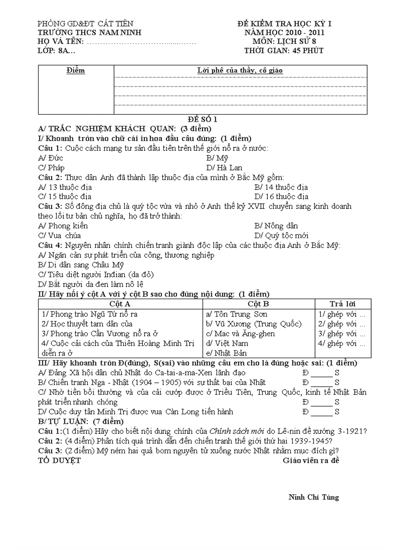 image for page De kiem tra HKI SU9 theo chuan ktkn