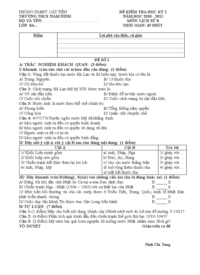 image for page De kiem tra HKI SU9 theo chuan ktkn
