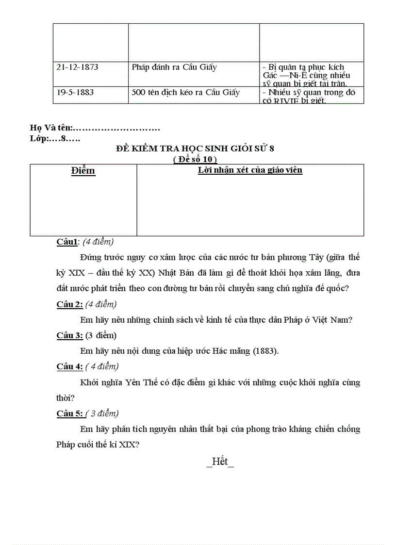 image for page Giáo án bồi dưỡng HSG sử 8 mới