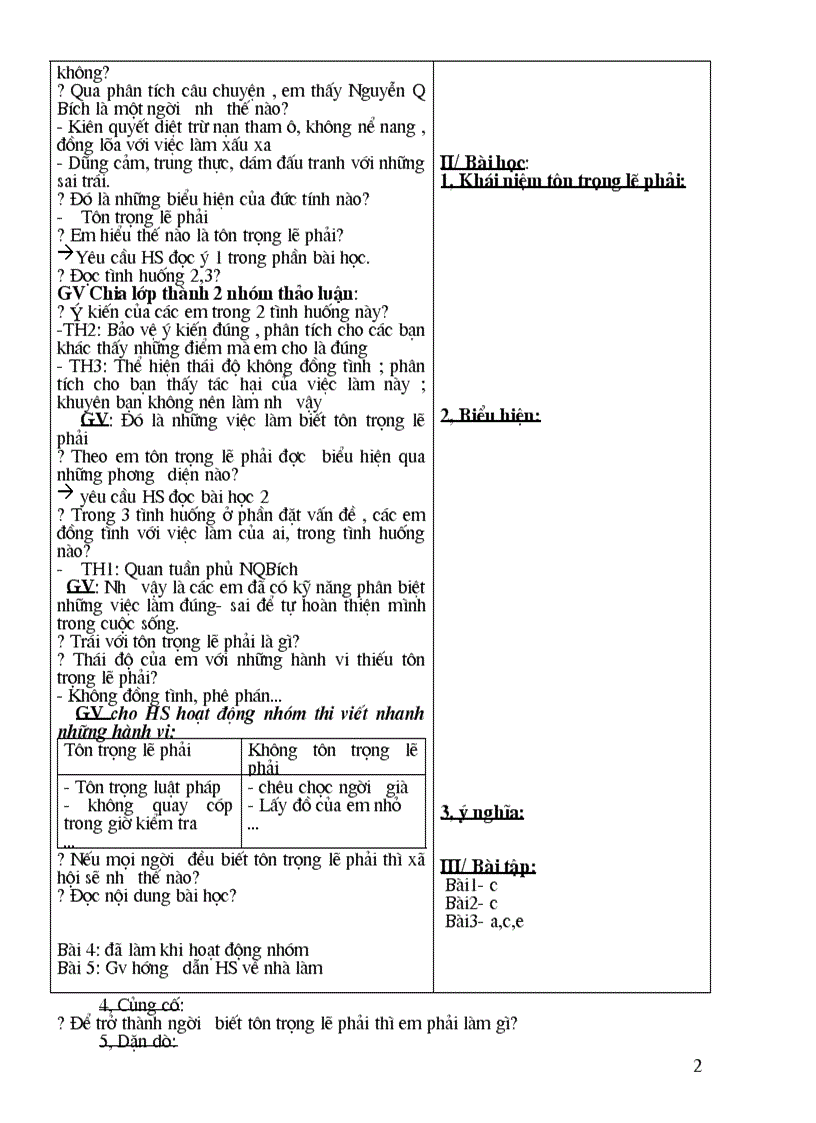 image for page Giao an GDCD 8