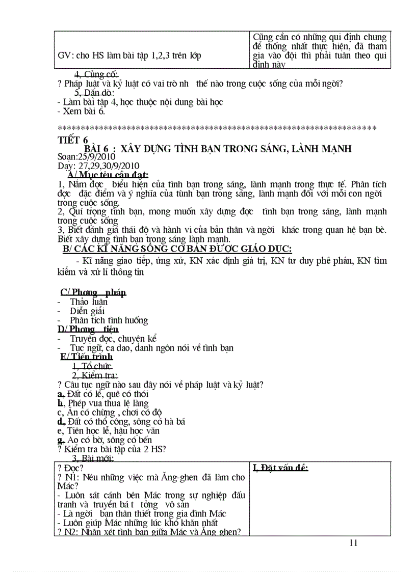 image for page Giao an GDCD 8