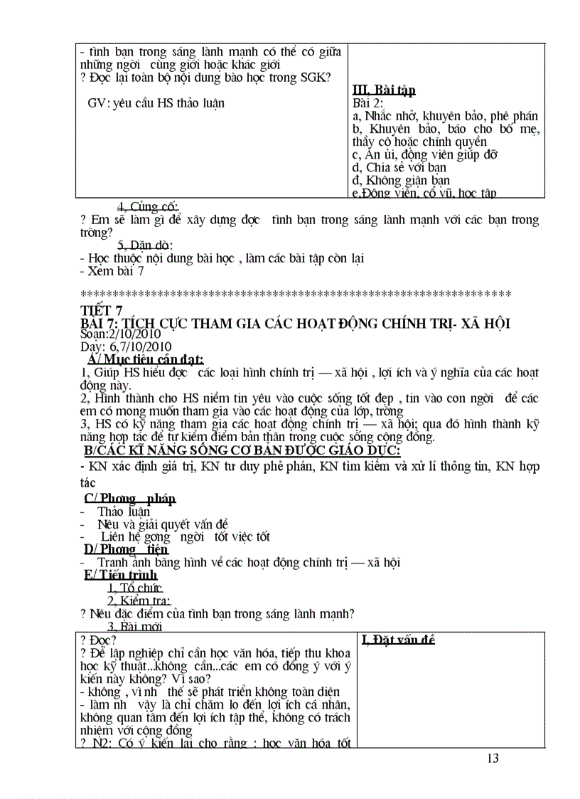 image for page Giao an GDCD 8