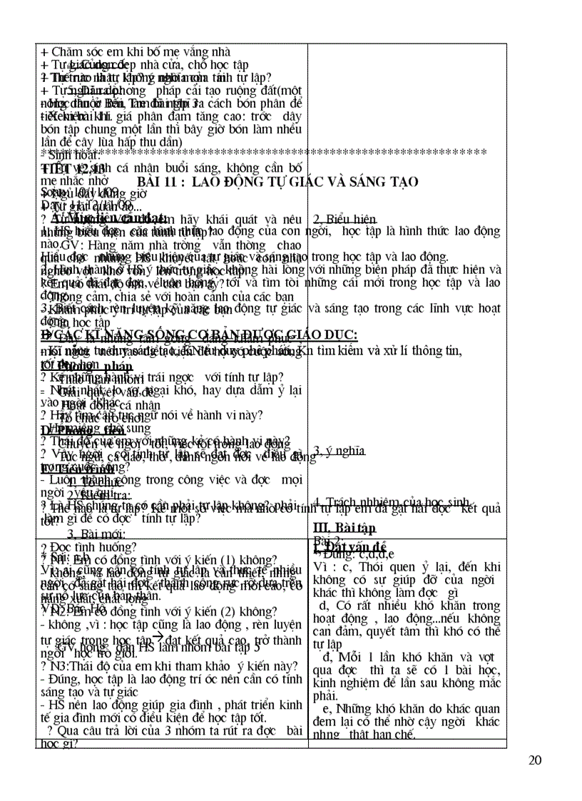 image for page Giao an GDCD 8