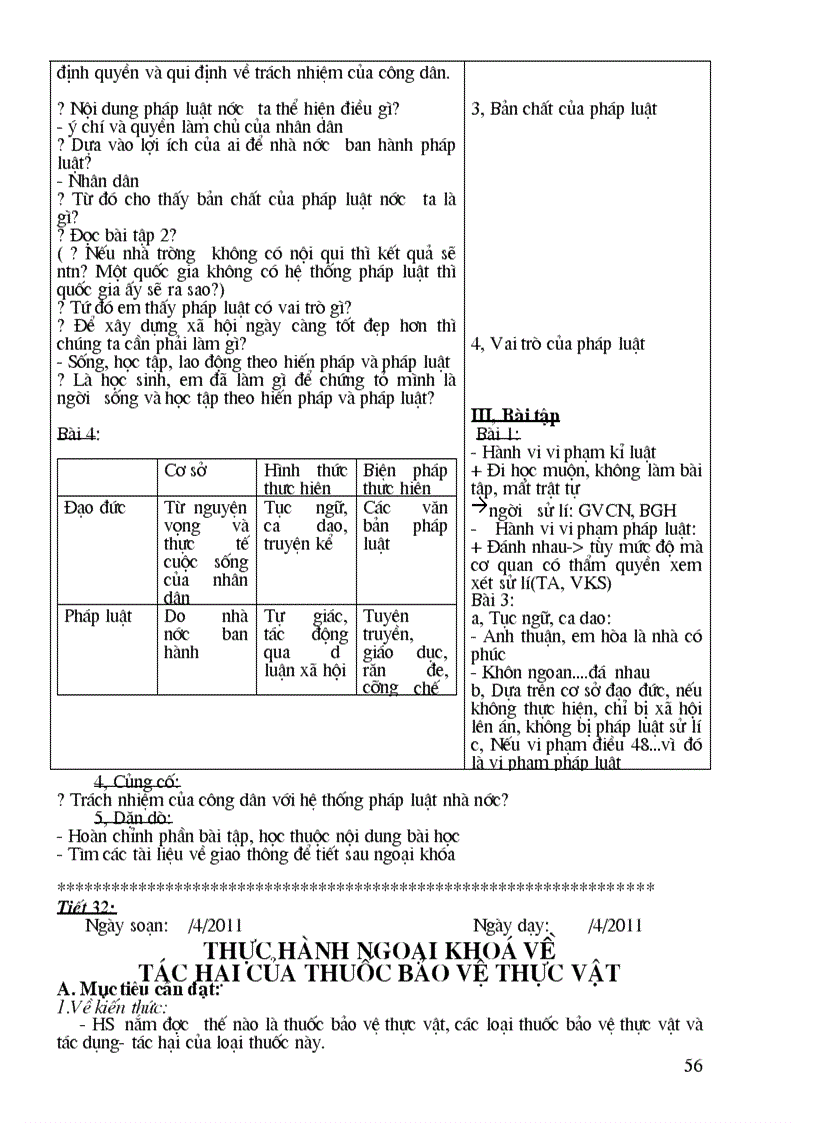 image for page Giao an GDCD 8