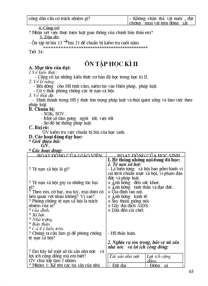 image for page Giao an GDCD 8