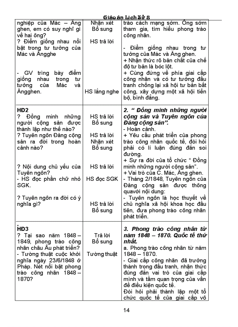 image for page Giao an Lich Su 8 Ca nam 3 cot 1