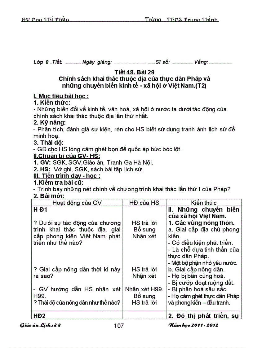 image for page Giao an Lich Su 8 Ca nam 3 cot 1