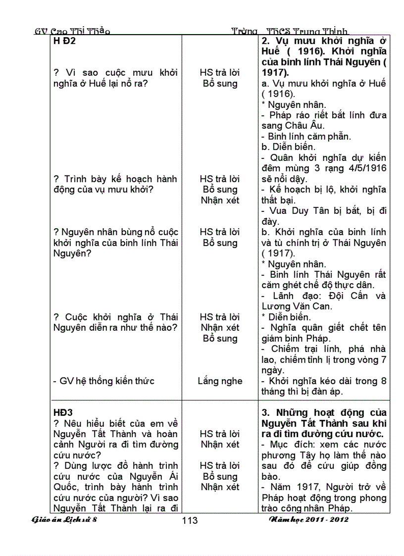 image for page Giao an Lich Su 8 Ca nam 3 cot 1