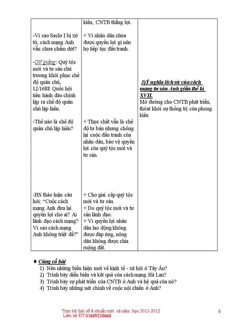 image for page Giáo án lịch sử 8 chuẩn 2012