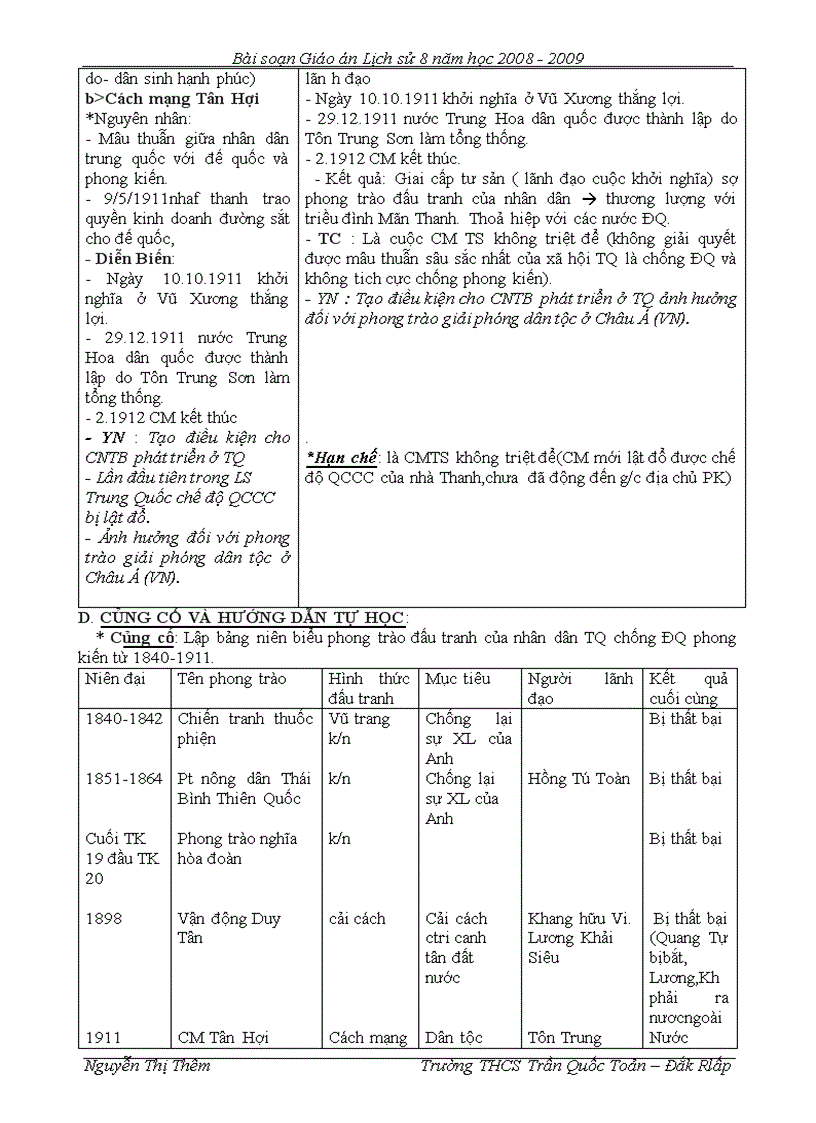 image for page Giao an Lich su 8 den bai