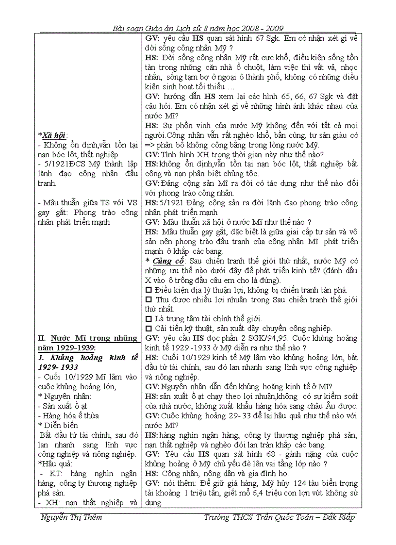 image for page Giao an Lich su 8 den bai