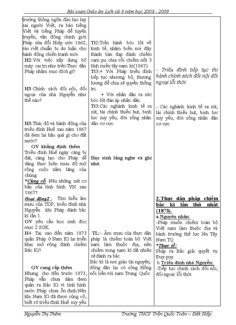 image for page Giao an Lich su 8 den bai