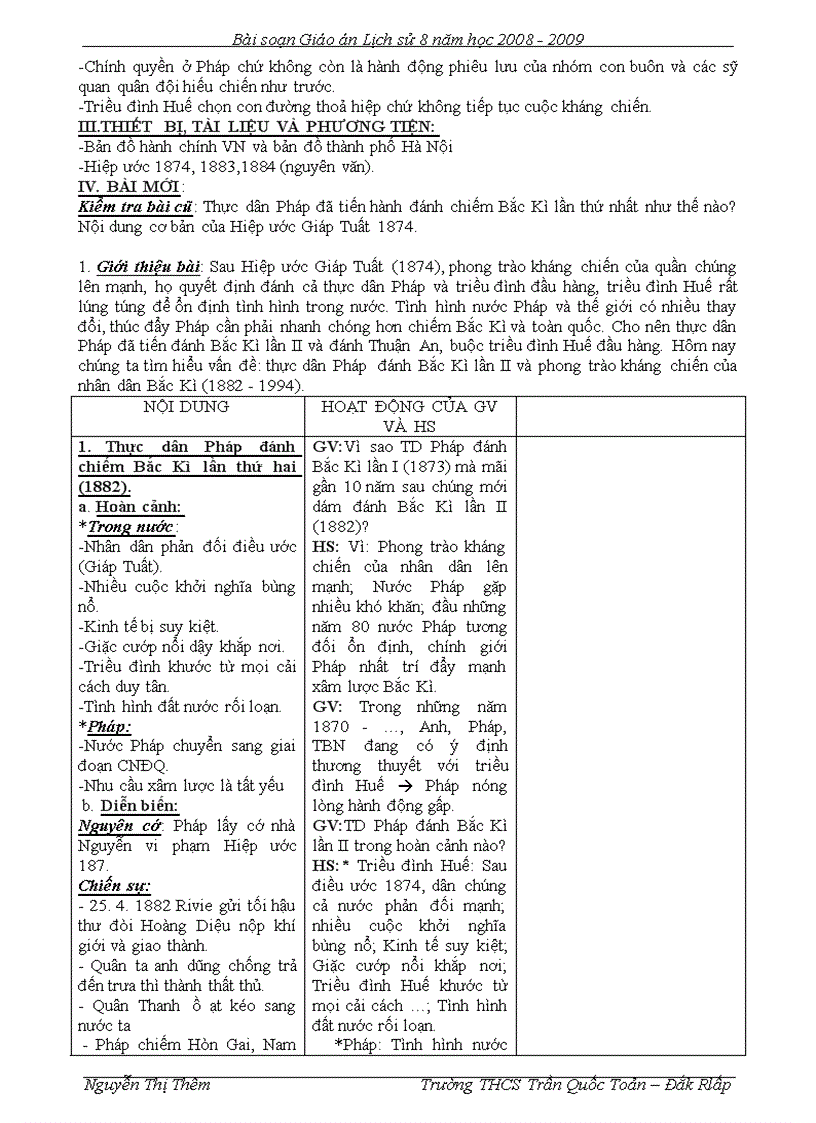 image for page Giao an Lich su 8 den bai