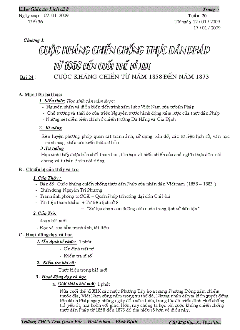 image for page Giao an Lich Su 8 k2 mau moi