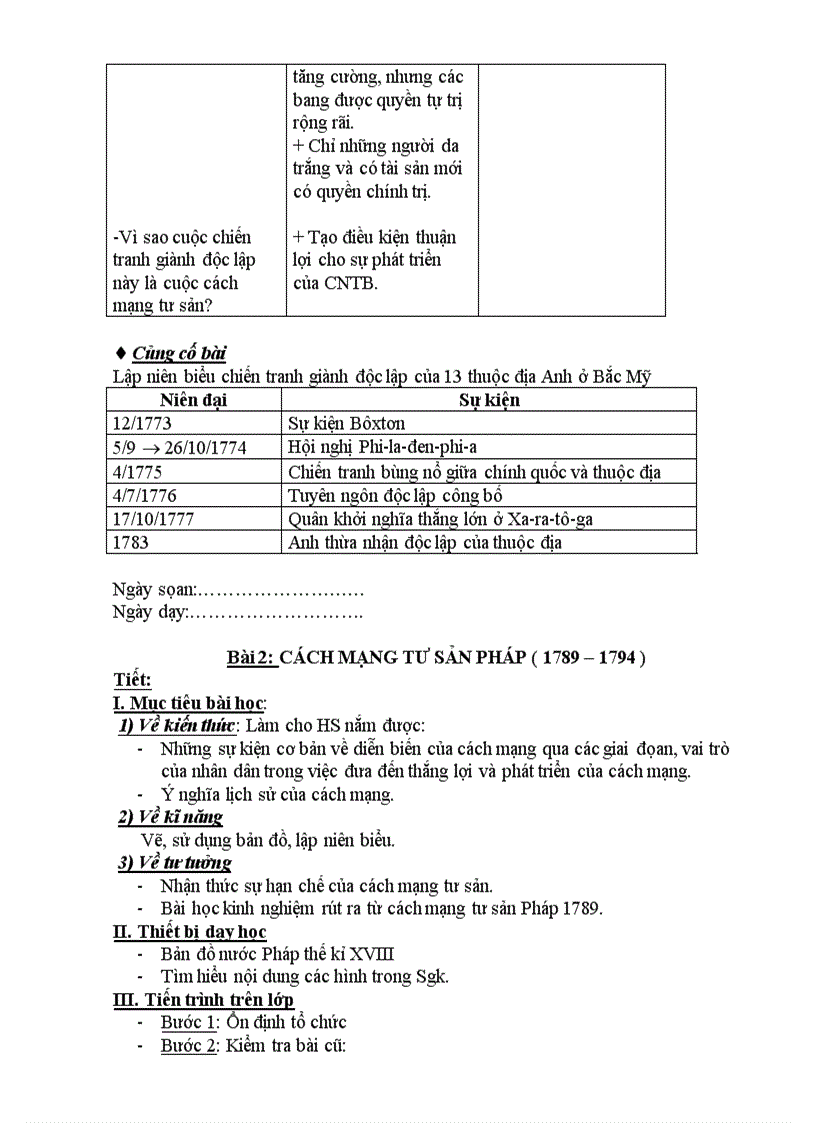 image for page Giáo án Lịch sử 8 mới nhất 2010 2011