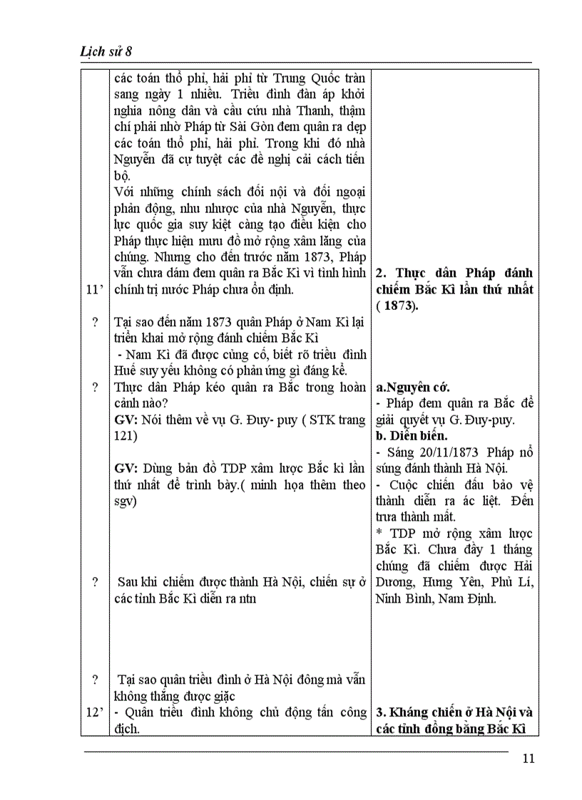 image for page Giáo án lịch sử 8 năm học 2010 2011