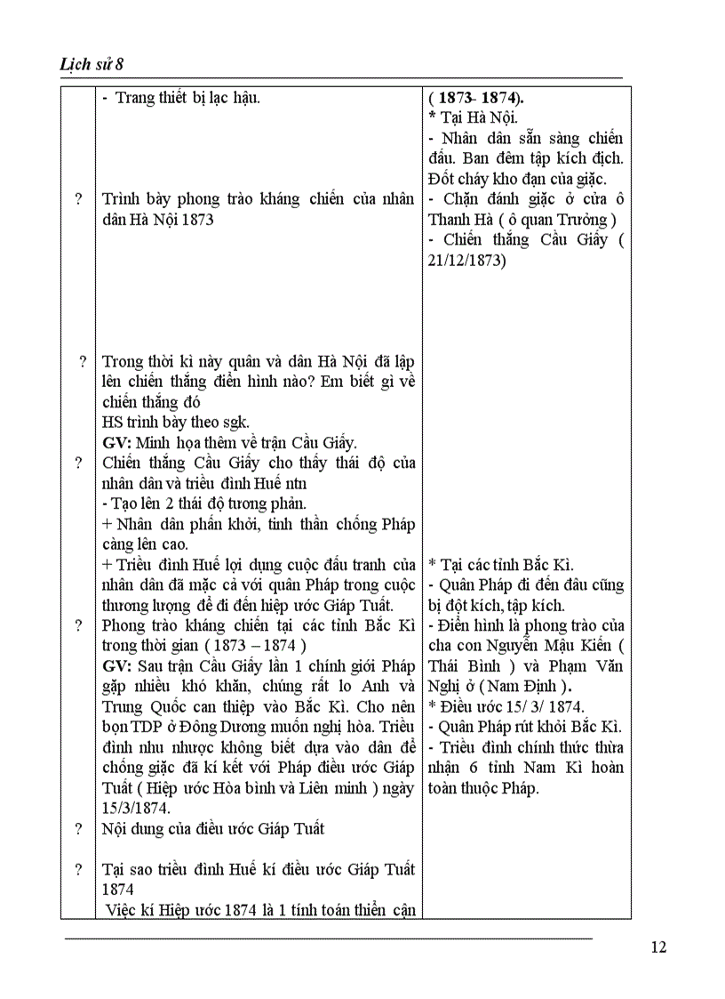 image for page Giáo án lịch sử 8 năm học 2010 2011