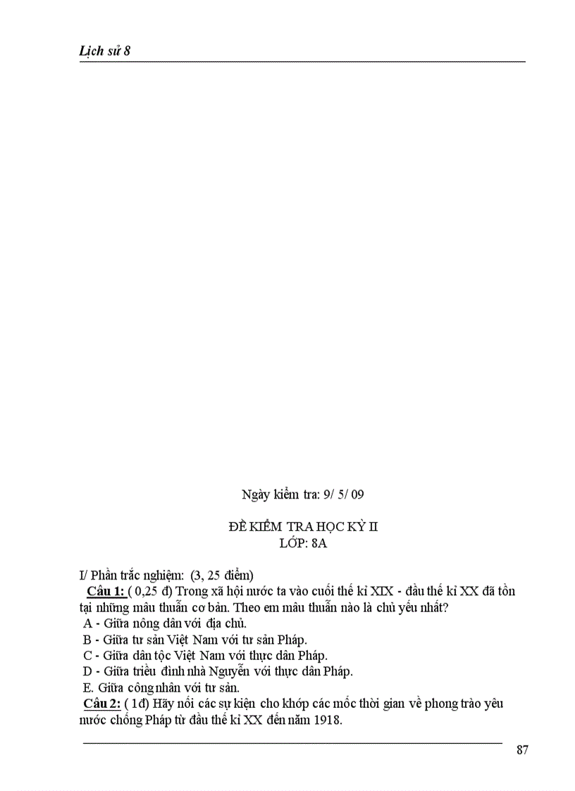 image for page Giáo án lịch sử 8 năm học 2010 2011