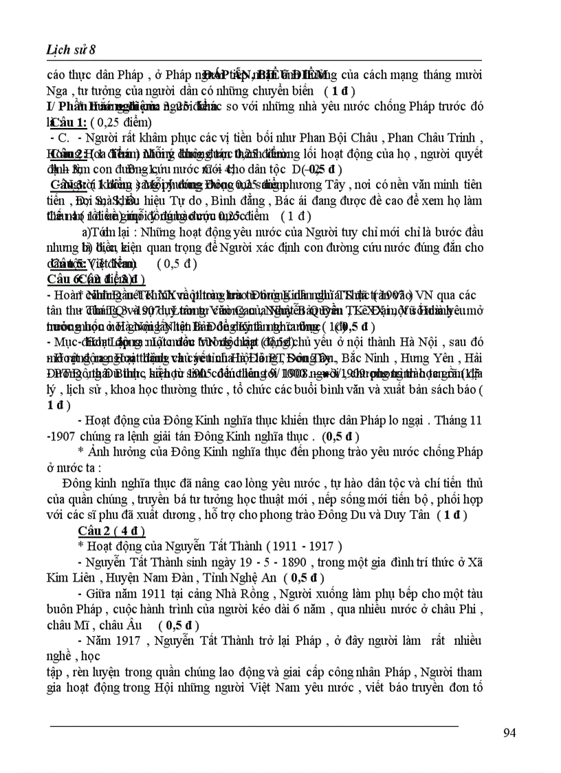 image for page Giáo án lịch sử 8 năm học 2010 2011