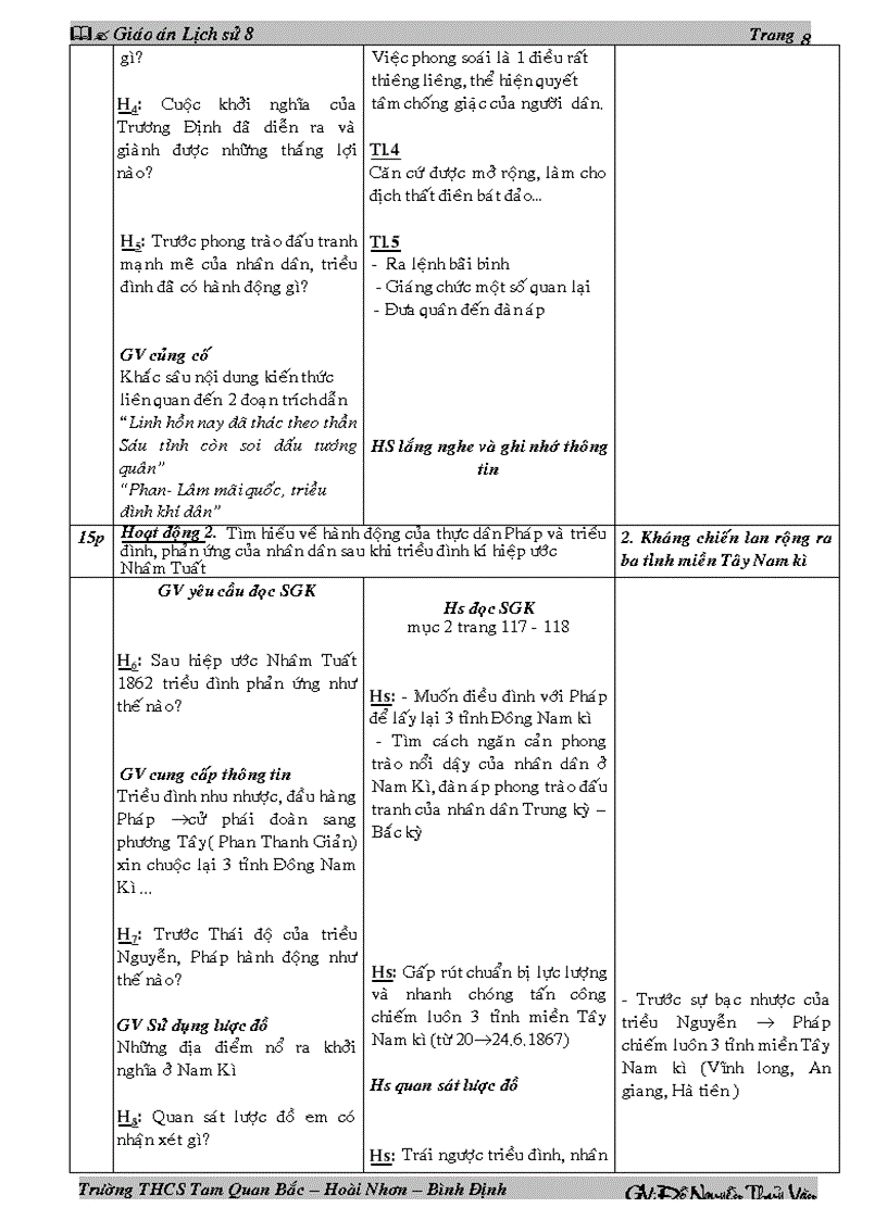 image for page Giao an Lich Su 8 T 36 37 mau moi