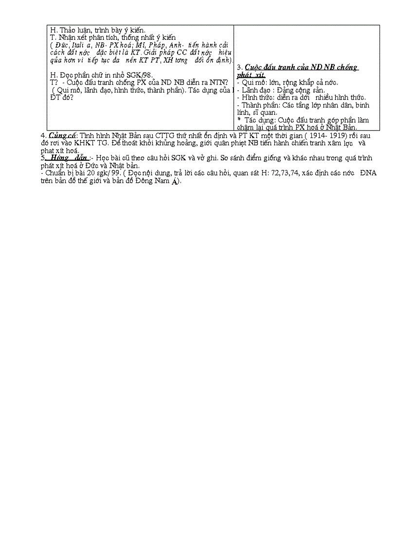 image for page Giáo án Lịch sử 8 tiết 27 28