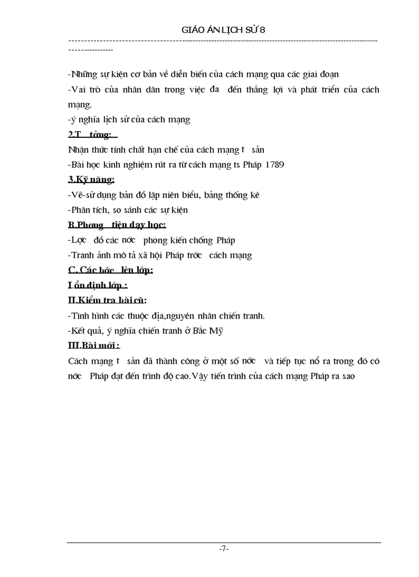 image for page Giao an Su 8 ca nam hai cot