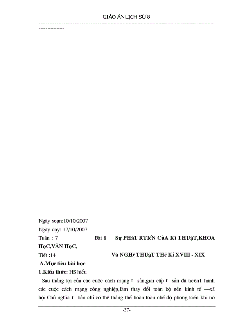 image for page Giao an Su 8 ca nam hai cot