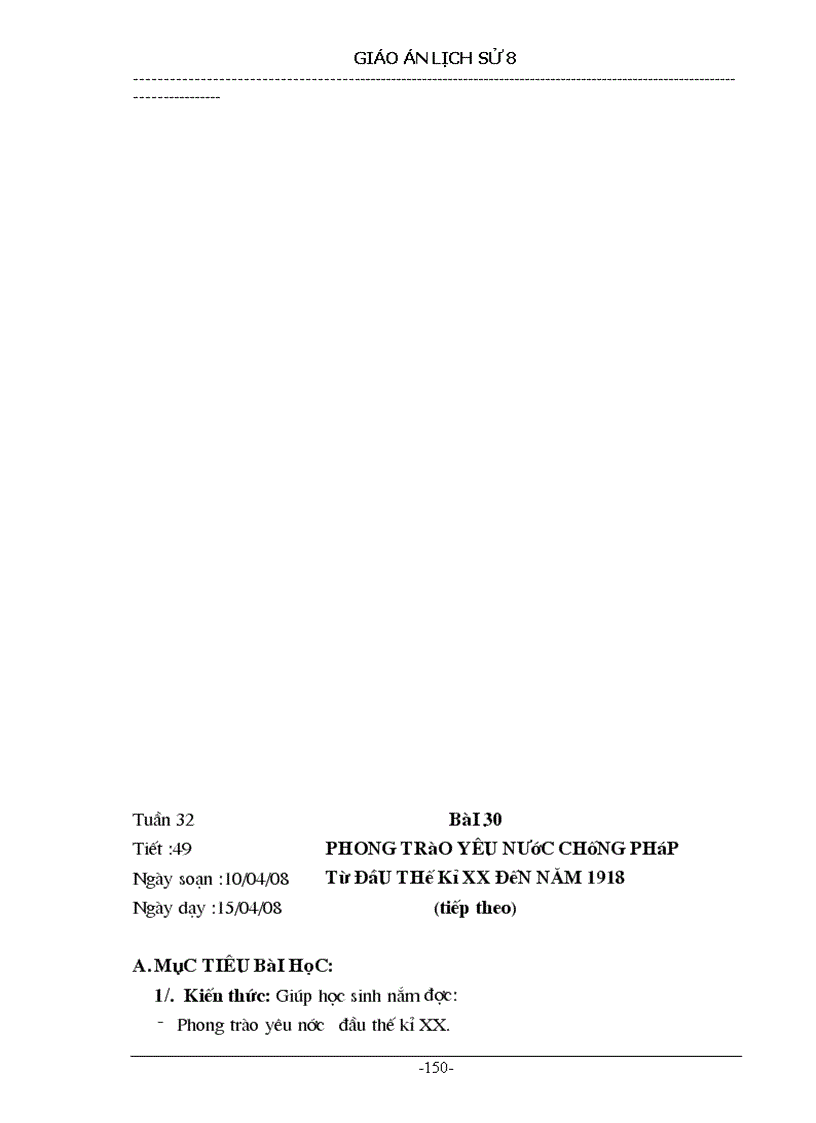 image for page Giao an Su 8 ca nam hai cot