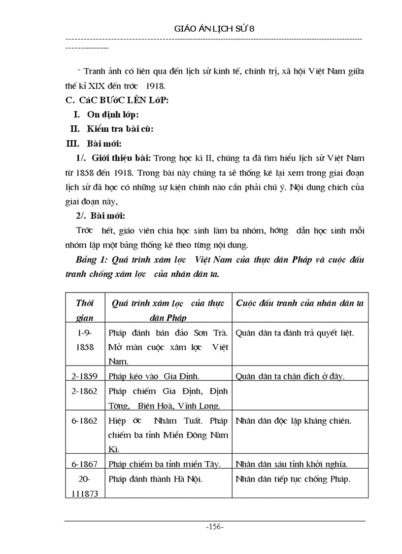 image for page Giao an Su 8 ca nam hai cot