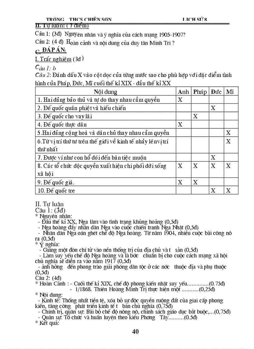 image for page Giáo án sử 8 kì I