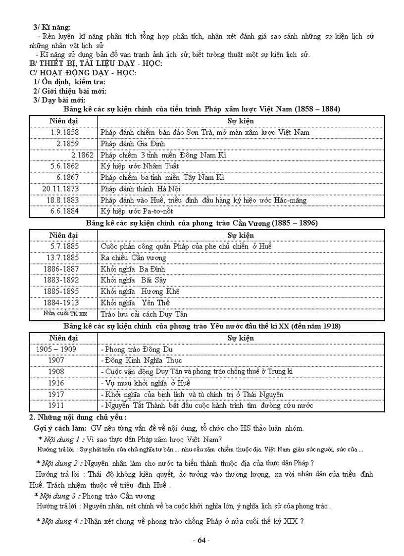 image for page Giáo án sử 8 trọn bộ 1