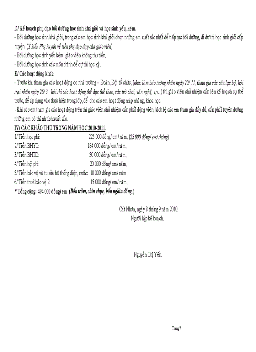 image for page Ke hoach gvcn 10 11