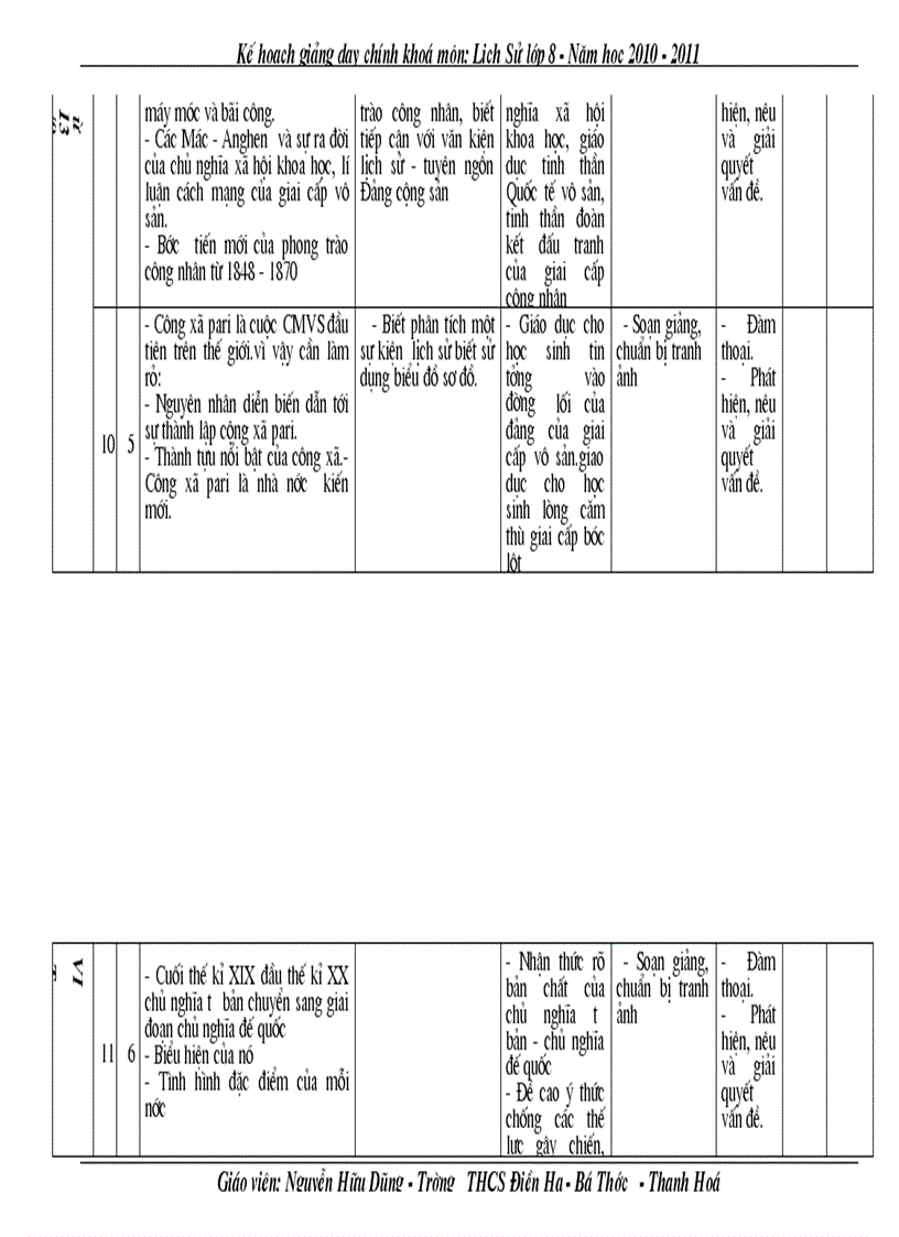 image for page KHBM Lịch Sử 8 2010 2011