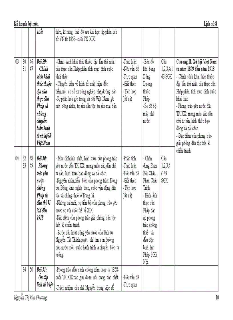 image for page KHBM Sử8 theo PPCT mới