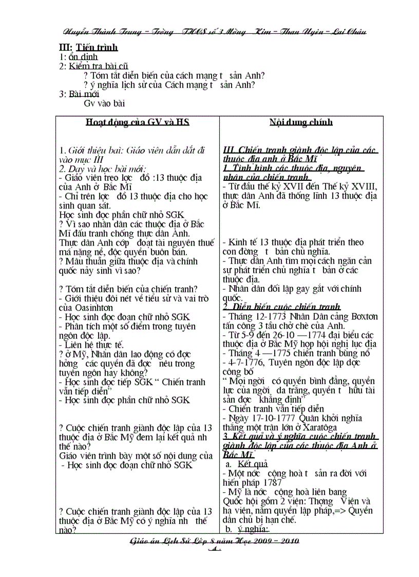 image for page Lịch sử lớp 8 tiết 1 2