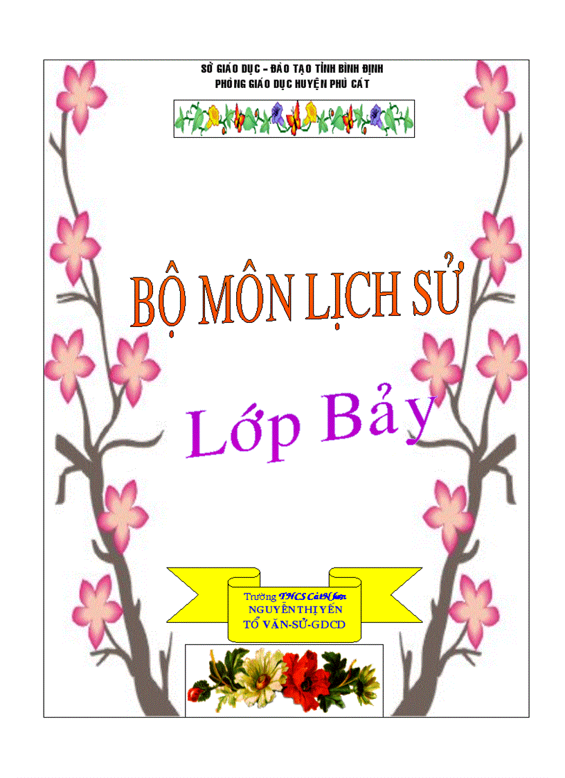 image for page Mẫu bìa giáo án