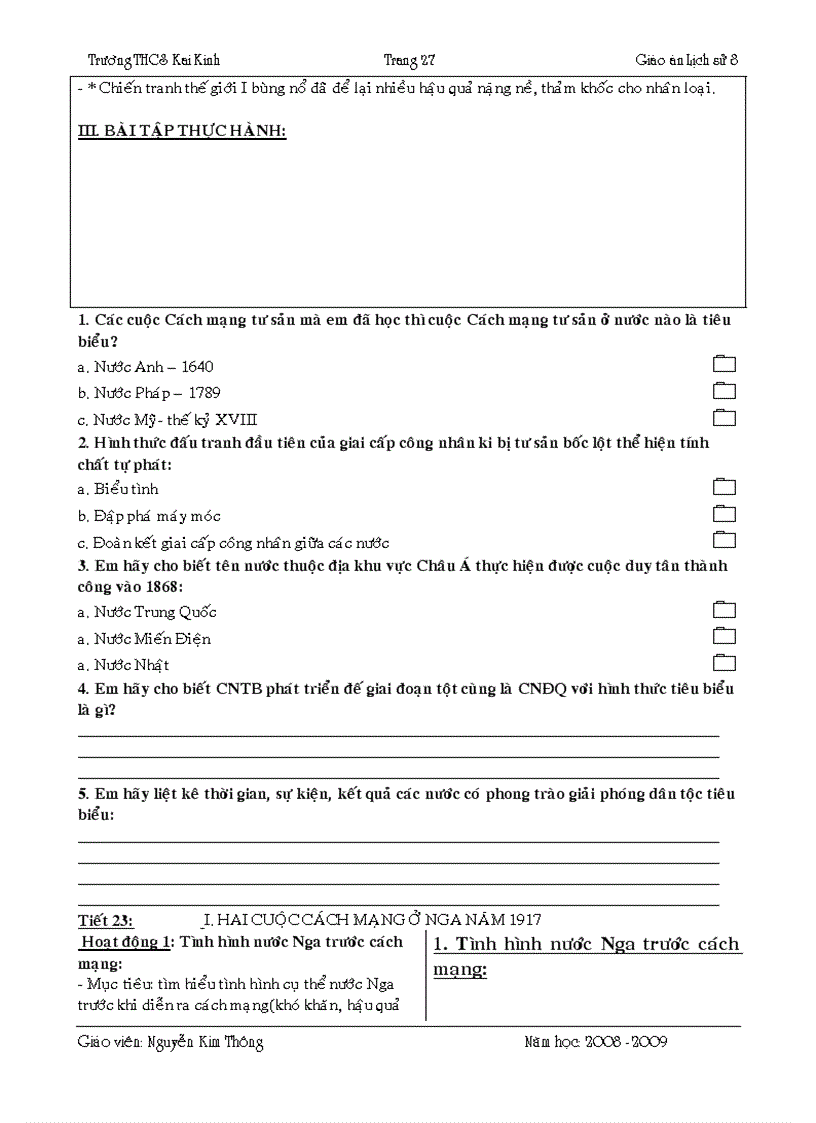 image for page Ôn tập lịch sử 8