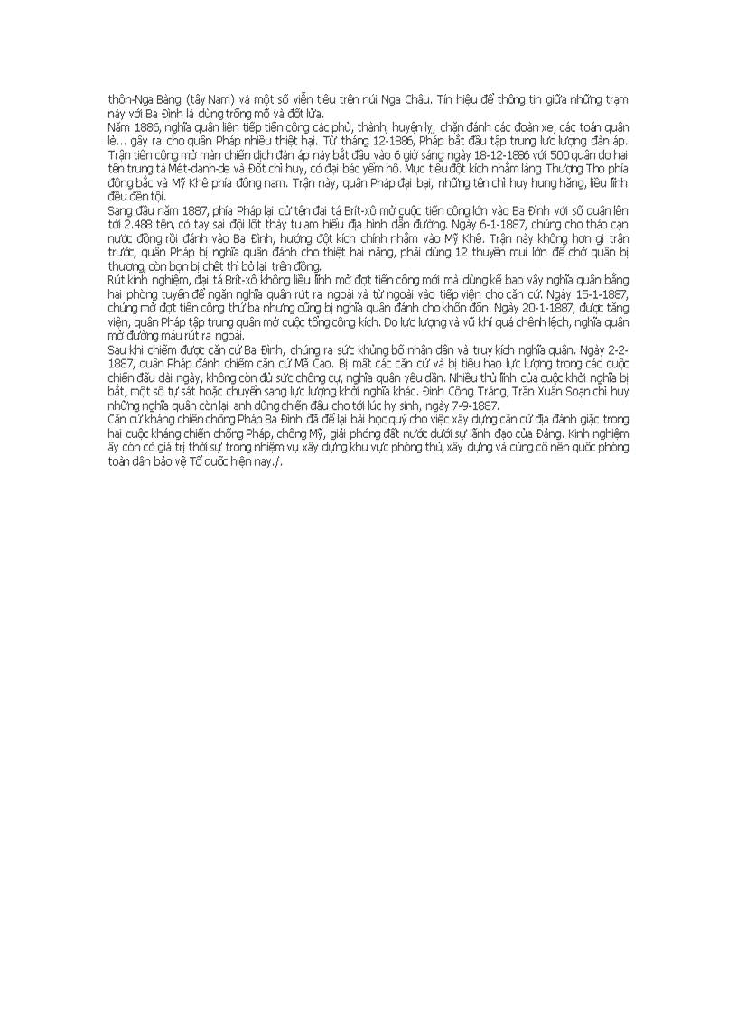 image for page Sử 8 Bài 26 PHONG TRÀO KHÁNG CHIẾN CHỐNG PHÁP TRONG NHỮNG NĂM CUỐI THẾ KỶ XIX Phần 1