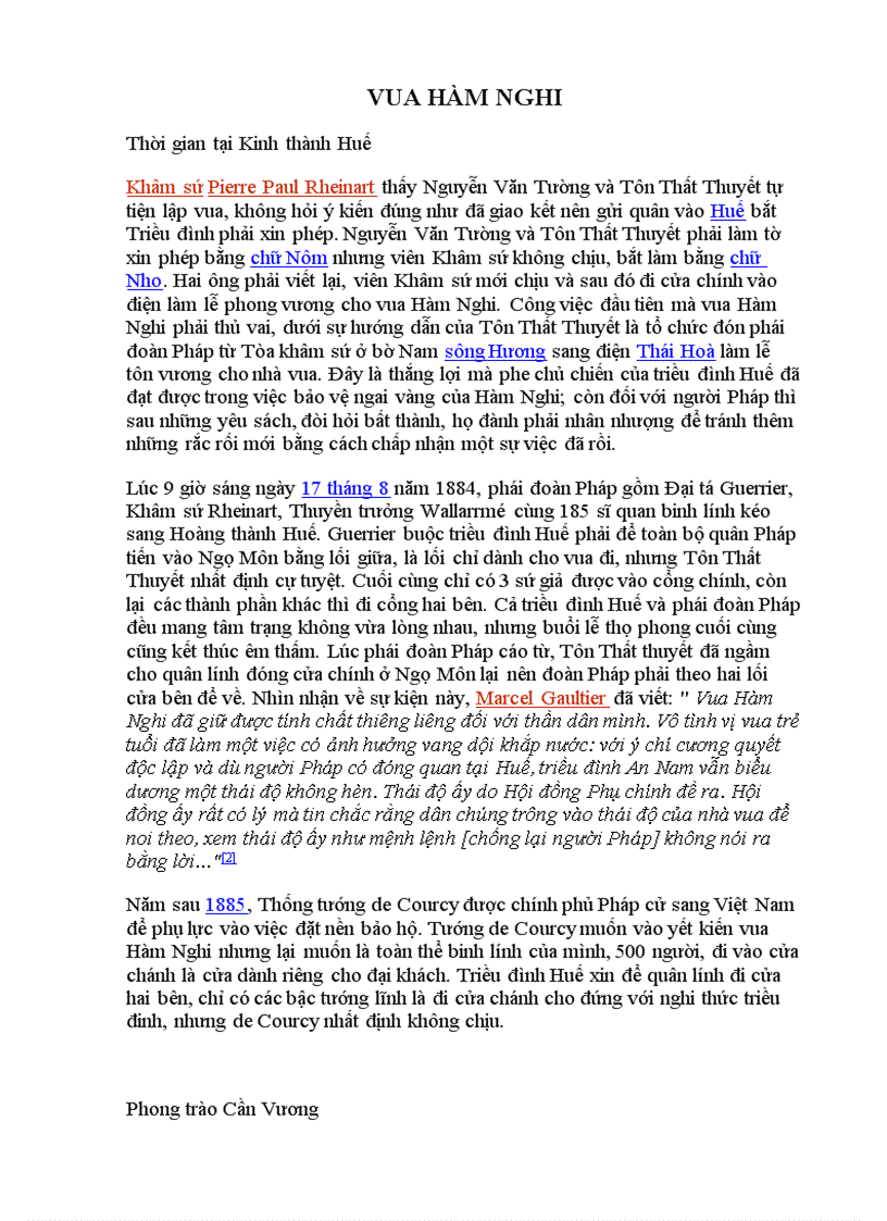 image for page Vua Hàm Nghi