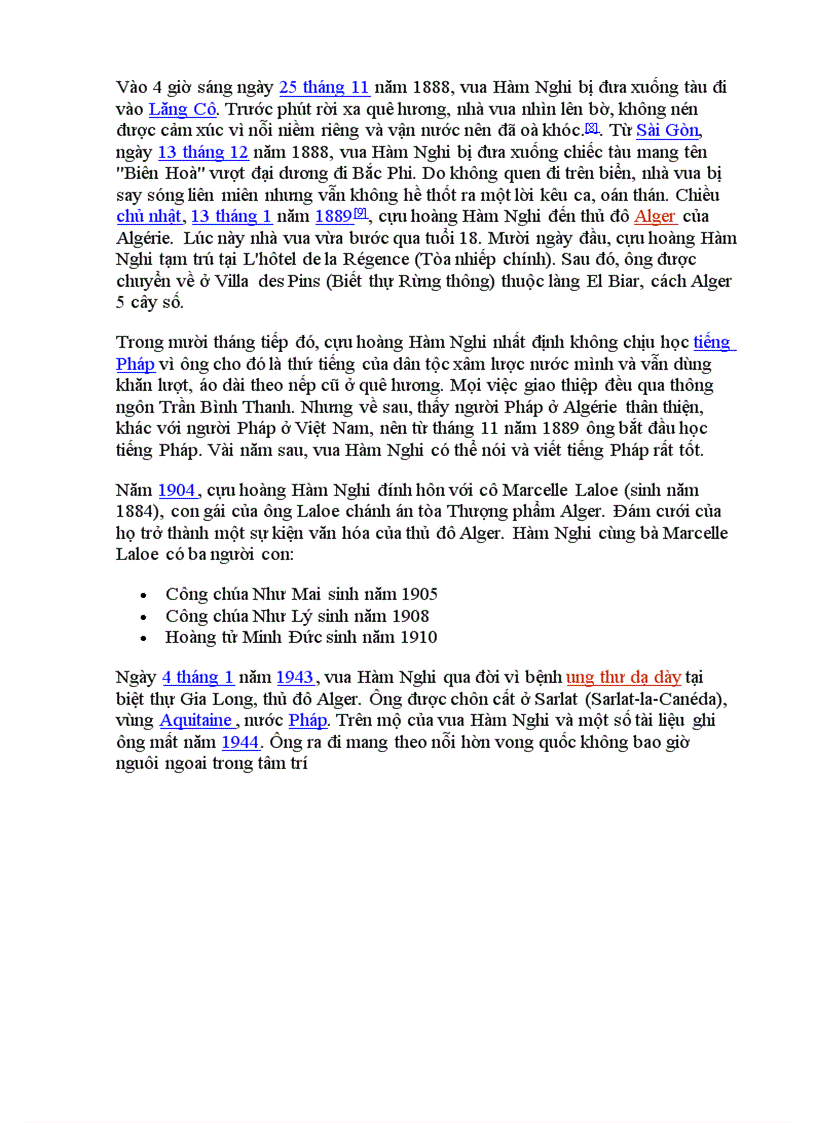 image for page Vua Hàm Nghi