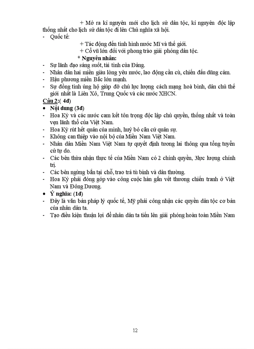 image for page 10 Đề Đáp án Sử vào THPT