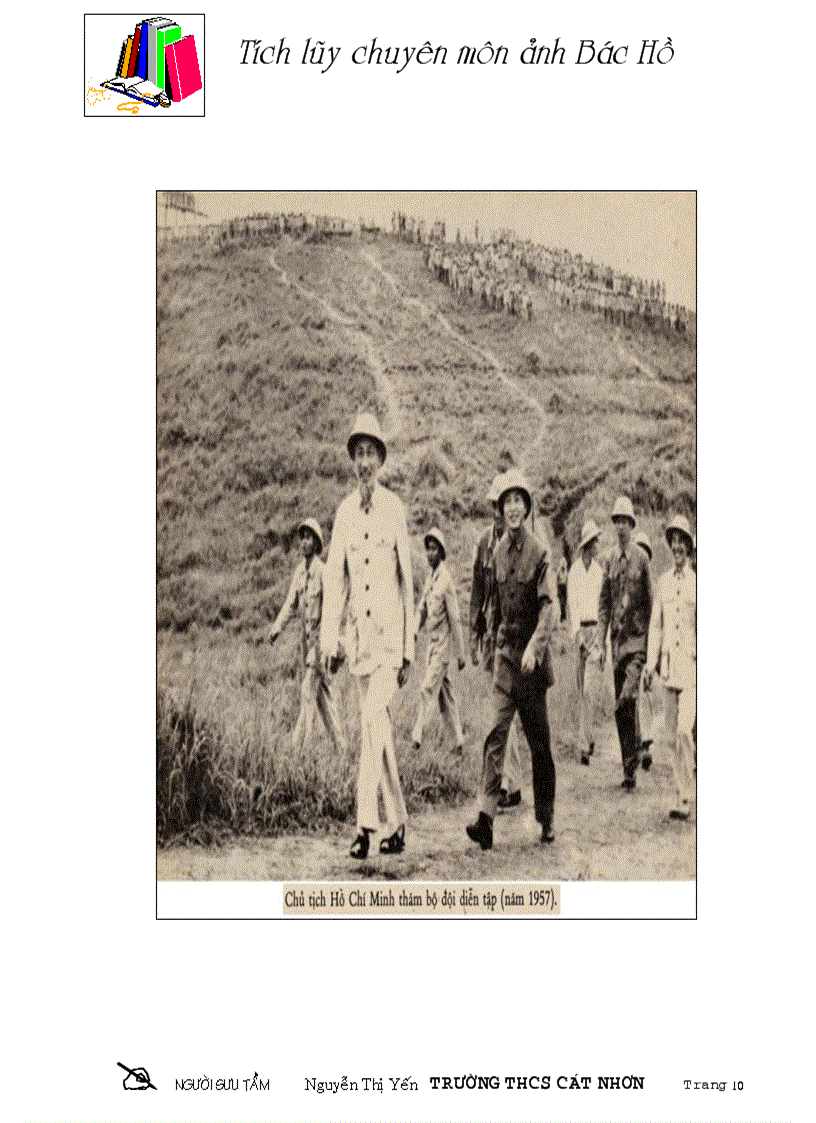 image for page Ảnh bác hồ với thiếu nhi vn