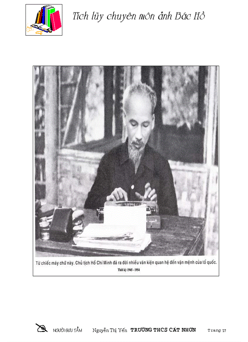 image for page Ảnh bác hồ với thiếu nhi vn